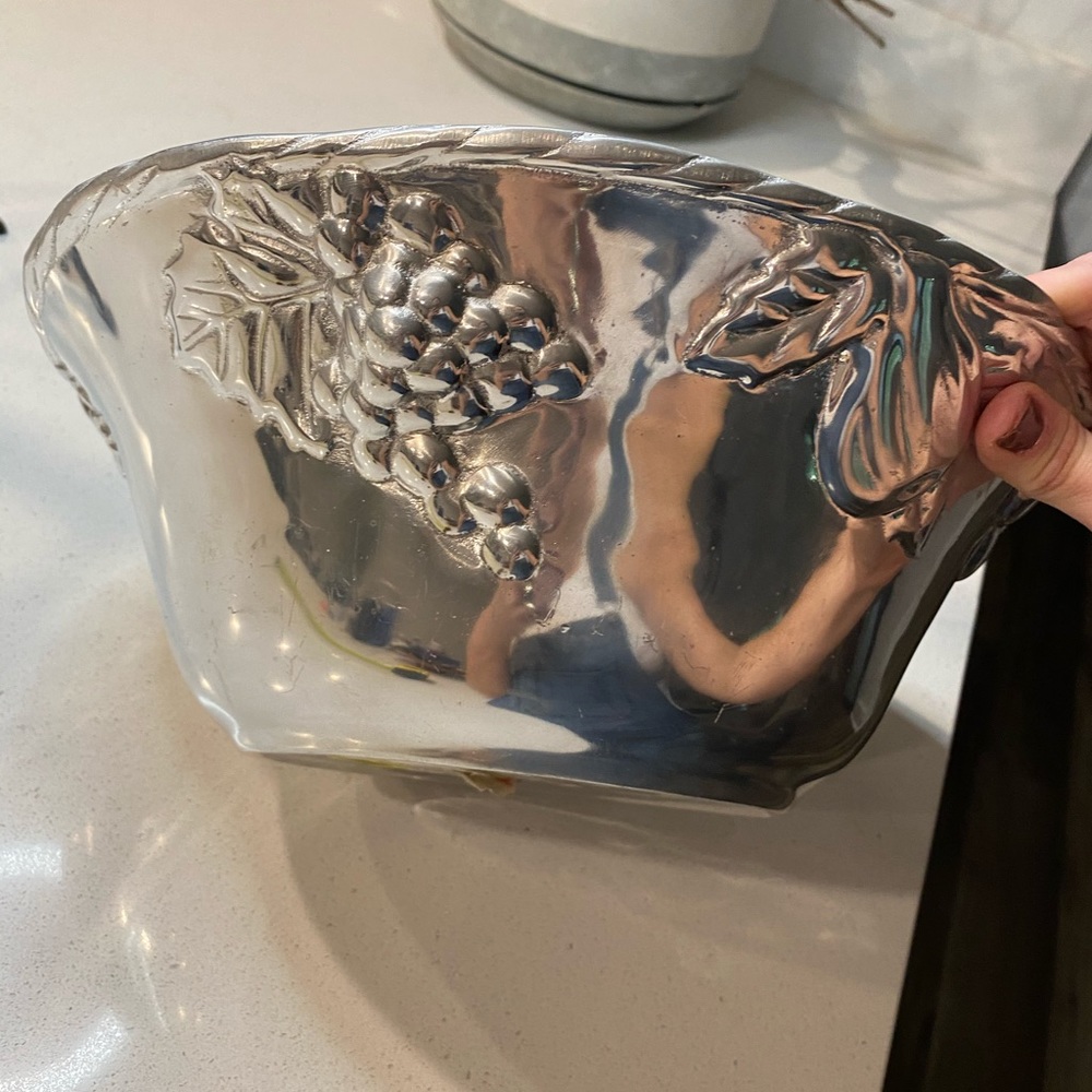 Napa Valley Noble Excellence Silver Fruit Bowl 🍉 - Picture 5 of 16